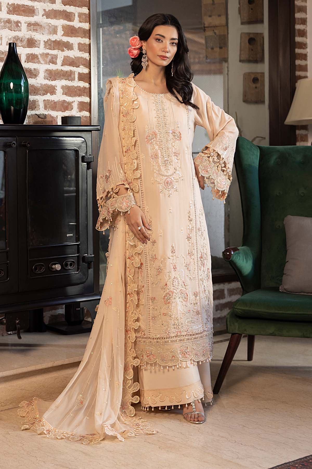 Raeesa Premium | Blush Radiance | HS - 35