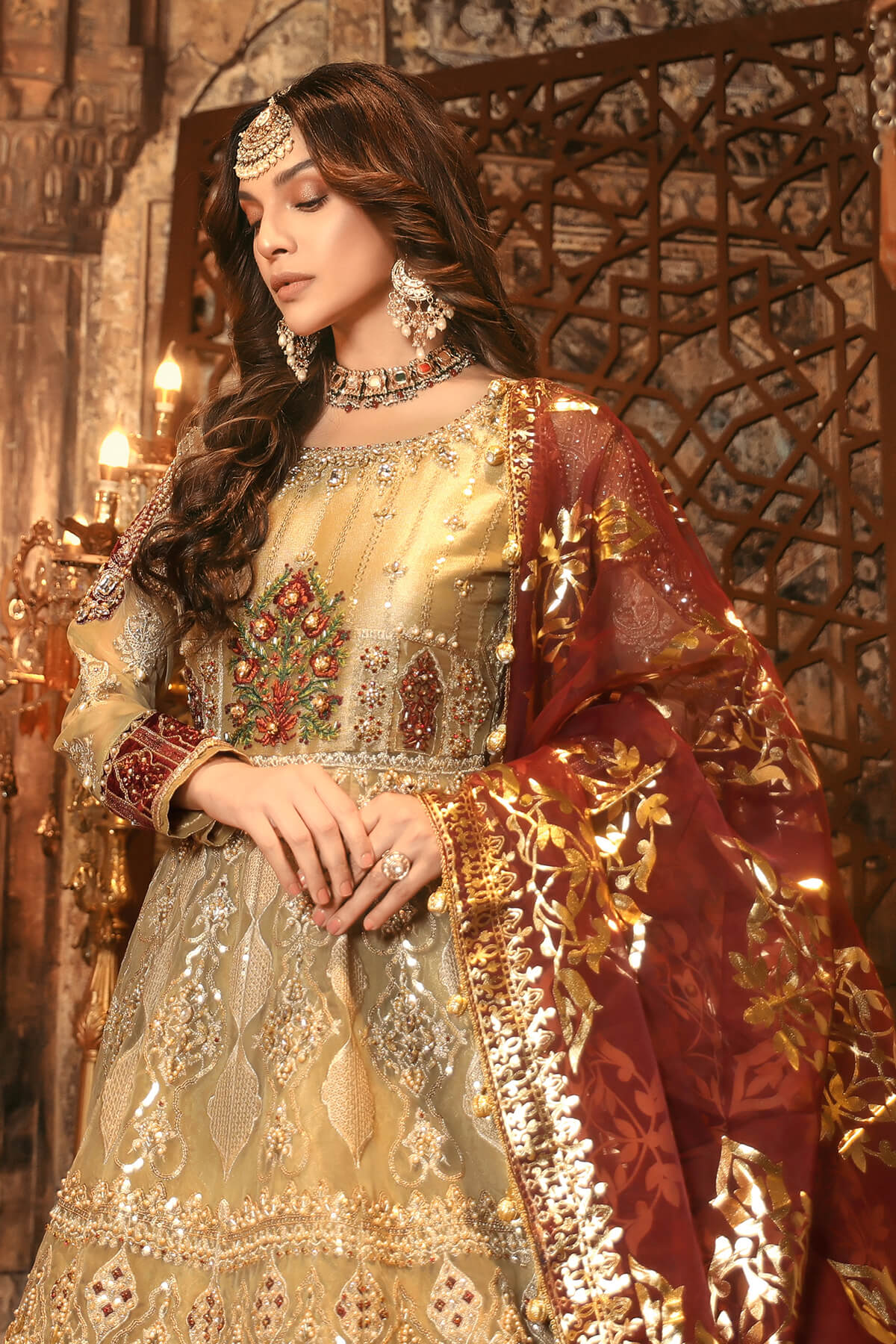 Raeesa Premium | Nooraniat | D1-Camel Golden Skin