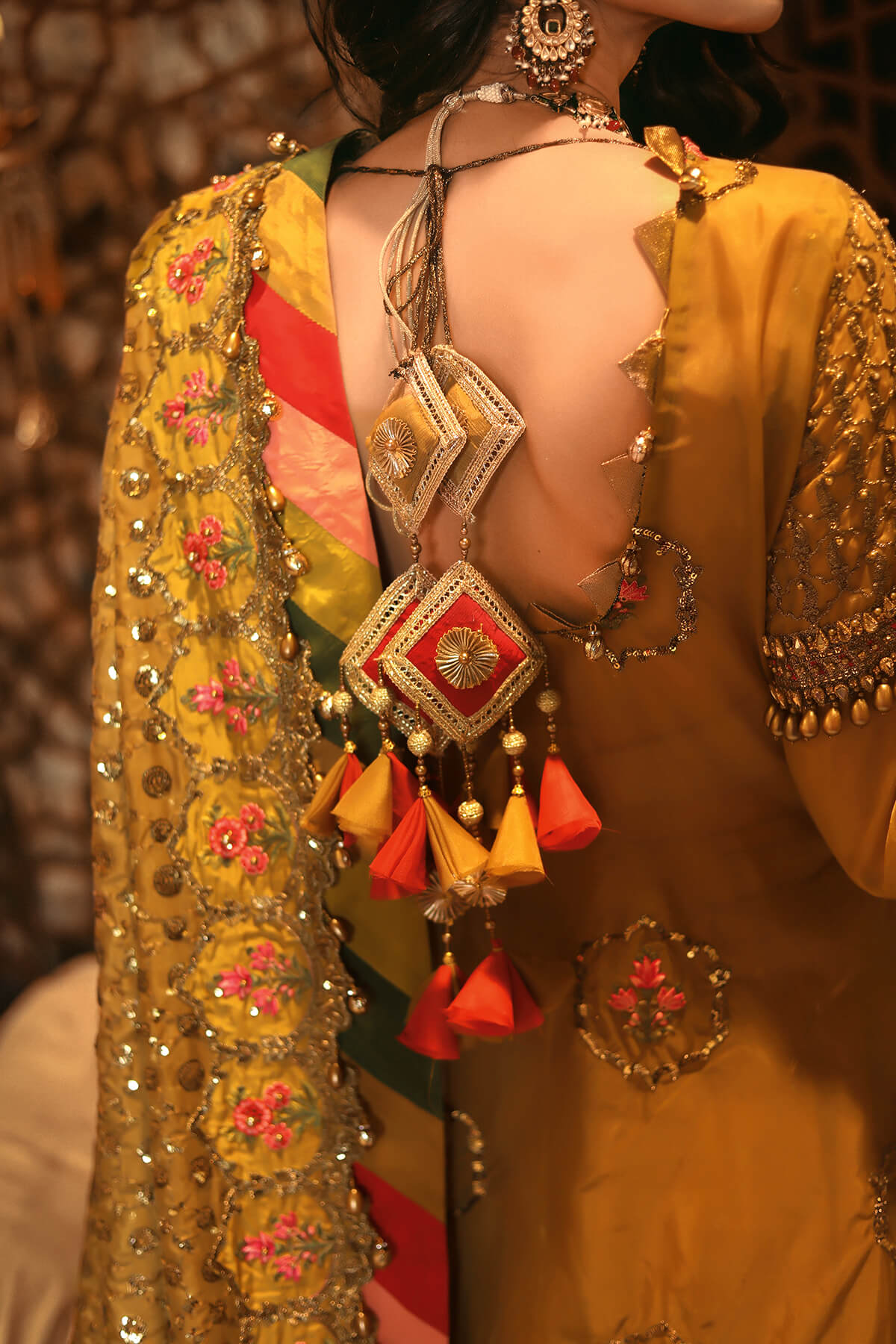 Raeesa Premium | Nooraniat | D2-Olive Green